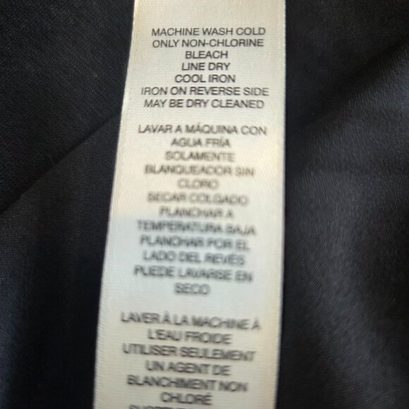 Chico's Dressy Black Long Sleeve Blazer with fancy trim. NWT Size 2 / Large / 14 - Picture 8 of 8